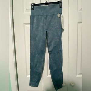 PINK VS teal leggings